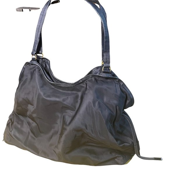 Tory Burch Black Nylon Shoulder Bag - Picture 5 of 12